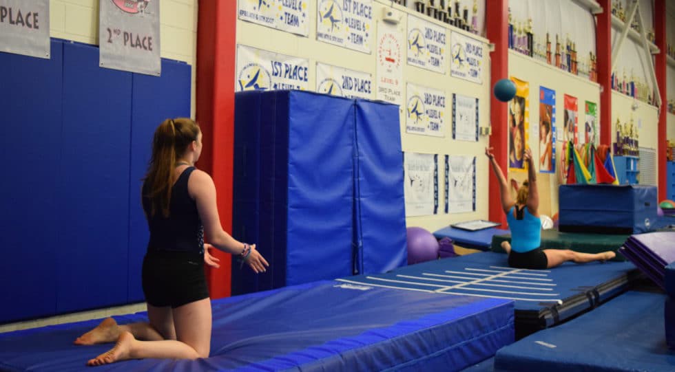 Gymnastics Core Training With Medballs