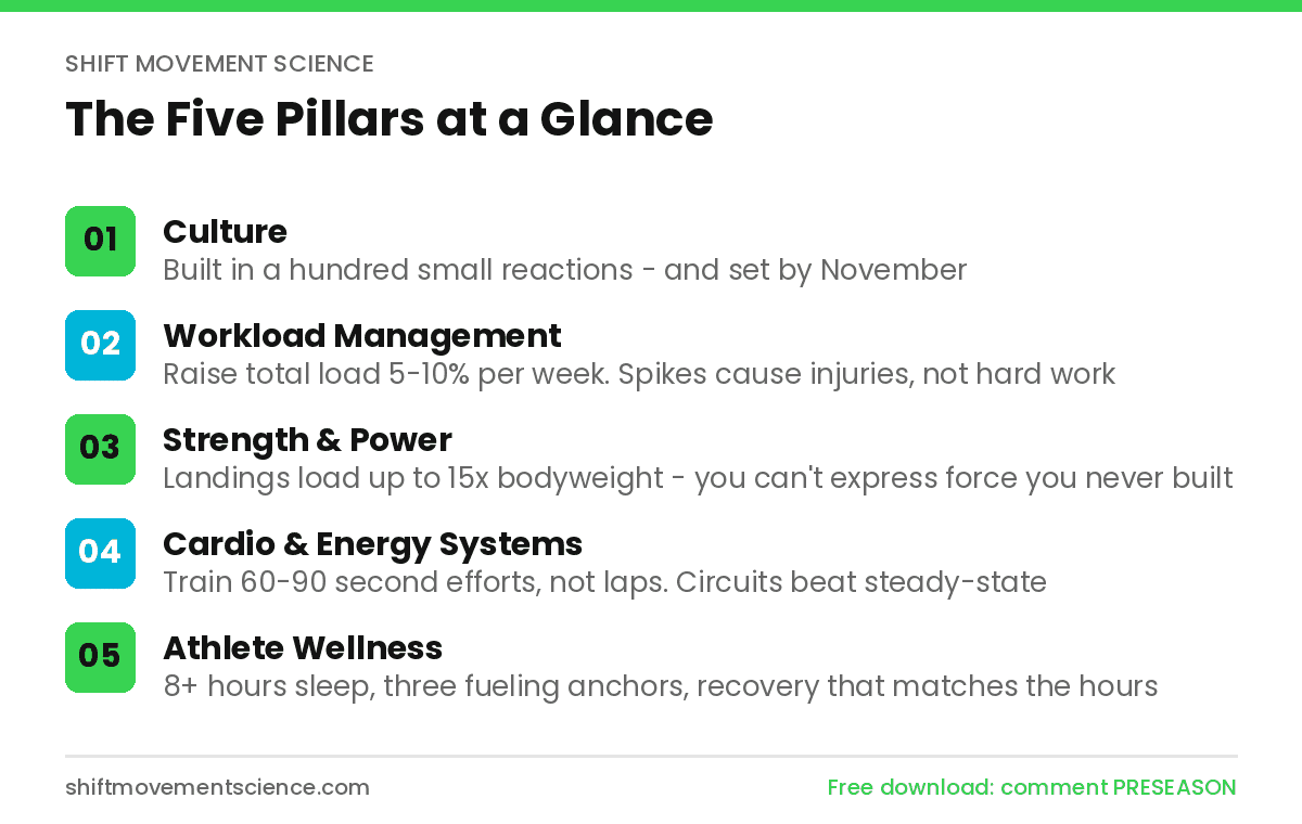 Infographic: five pillars overview